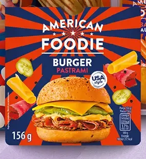 American Foodie Burger Pastrami