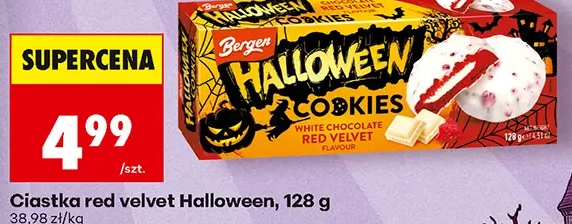 Velvet Ciastka red Halloween 128 g