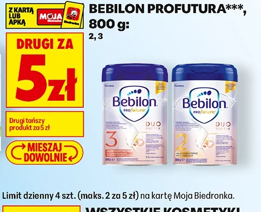 Bebilon Profutura, 800 g, warianty 2, 3