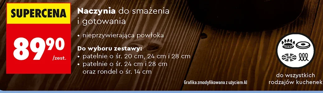 Naczynia do smażenia i gotowania