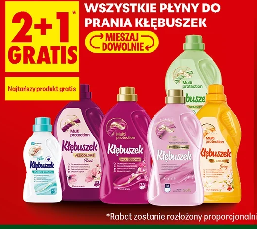 Wszystkie płyny do prania Kłębuszek