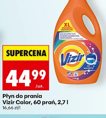 Vizir Płyn do prania Color 60 prań
