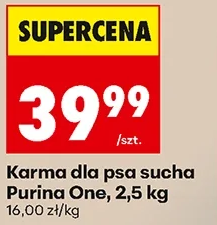 Purina One Karma dla psa sucha 2,5 kg