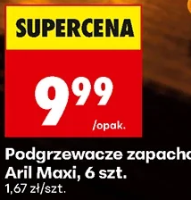 Aril Podgrzewacze zapachowe Maxi 6 szt.