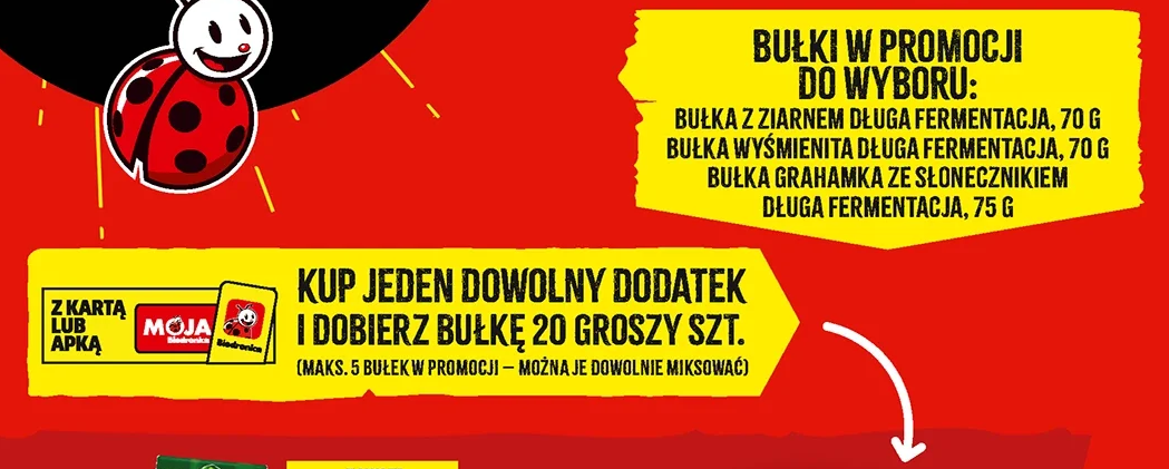 Bułki w promocji do wyboru